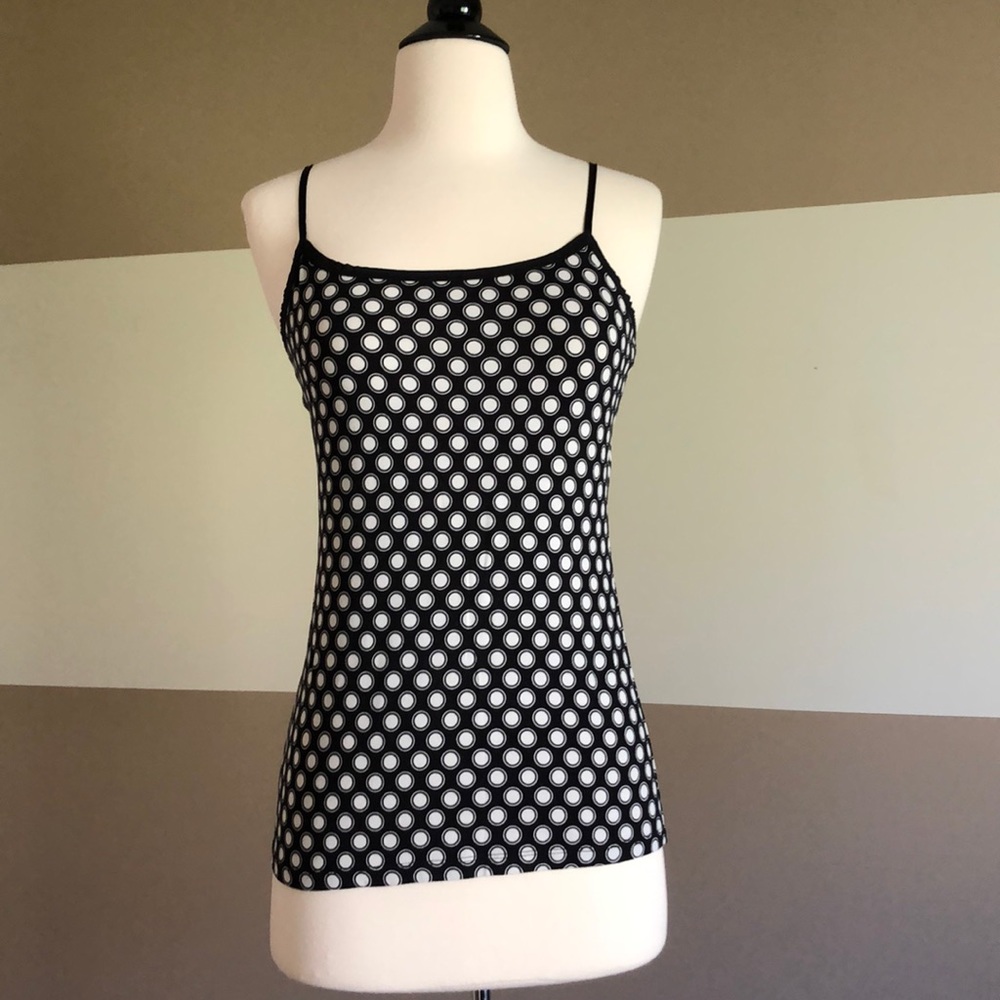 Ann Taylor Polka dot Tank Top Size S